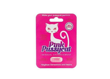 Ρόδινα χάπια υποκίνησης επιθυμίας λίμπιντο αυξήσεων Pussycat θηλυκά